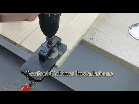 35mm Concealed Hinge Drilling Jig Kit for Perfect Cabinet Installations