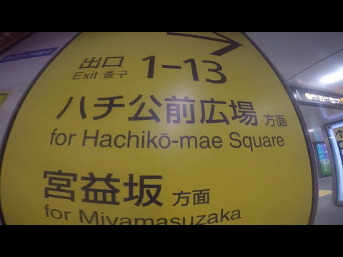 How to get to Hachiko Square