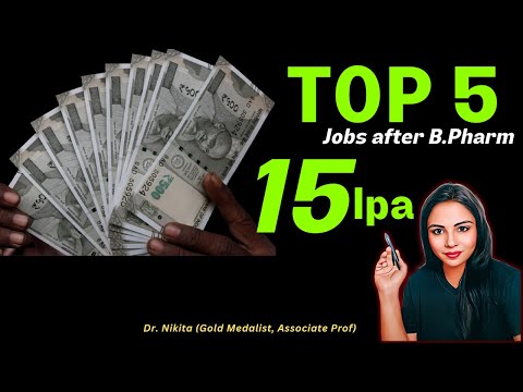 Top 5 High Paying Jobs after BPharm, How to get job after BPharma for freshers, B Pharm ke bad Jobs