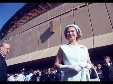 Queen Elizabeth II Opens Sydney Opera House 20th October, 1973