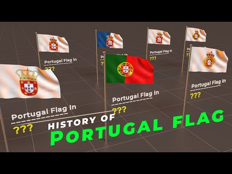 Evolution of Portugal Flag | History of Portugal Flag | Flags of the world |