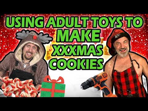 MAKING CHRISTMAS COOKIES WITH SEX TOYS