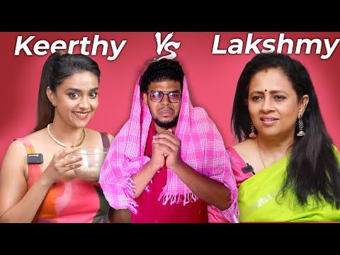 Keerthy Suresh Vs Lakshmy Ramakrishnan Reaction Video 😂😂😂 | Raabi | #raabi