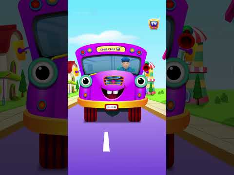 Wheels on the Bus Song #Shorts - #ChuChuTV #NurseryRhymes #KidsSongs #WheelsontheBus