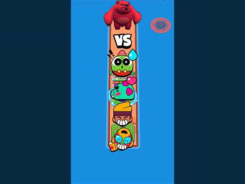 16 Power Bear Vs Brawlers #brawlstars #shorts