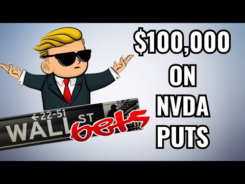 WSB USER LOST $100,000 ON NVDA (Nvida) PUTS!