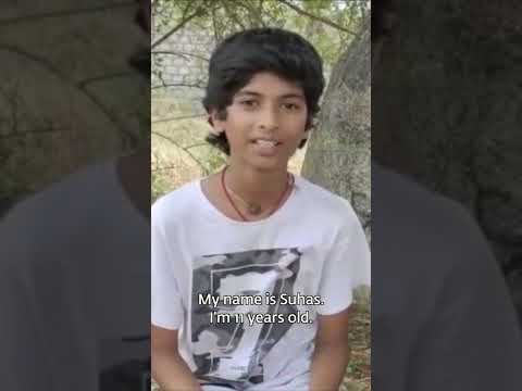 11-year-old Suhas, who skated 100 km in one day for #SaveSoil.