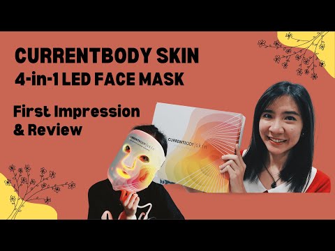 Currentbody Skin 4-in-1 LED Face Mask First Impression & Review 2024