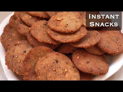 10 Minutes Snacks | Instant Snacks Recipe | Easy Snacks Recipe | Quick Snacks Recipe