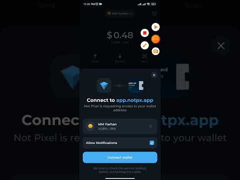 NotPixet New Update! Ton wallet connect! Major!blum#Not#notpixle#majorlisten#blum#notpixelnewupdate