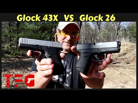 Glock 43X VS Glock 26 - TheFirearmGuy