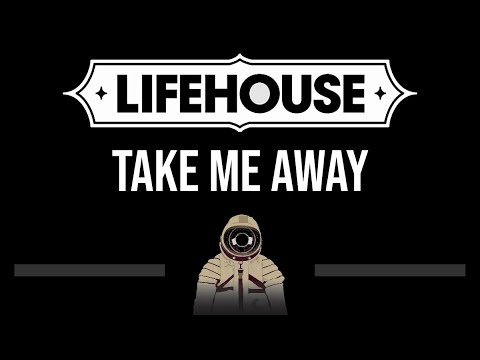 Lifehouse • Take Me Away (CC) (Upgraded Video) 🎤 [Karaoke] [Instrumental Lyrics]