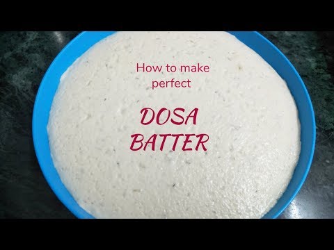 How to Make Perfect Dosa Batter || TelanganaRruchulu