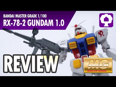 MG RX-78-2 Gundam 1.0 Review - Hobby Clubhouse | 0079 Gunpla and Models 1995