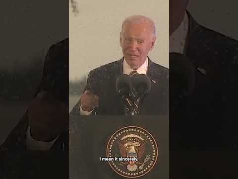 Joe Biden talks about the final weeks of his presidency