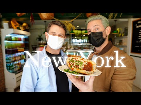 Trying NYC's New Vegan Italian Deli!