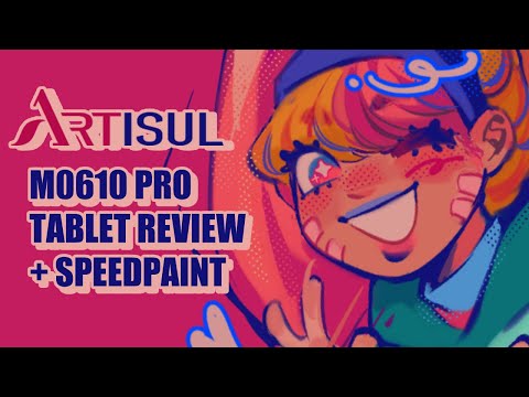 Artisul M0610 Pro Tablet Review | Speedpaint