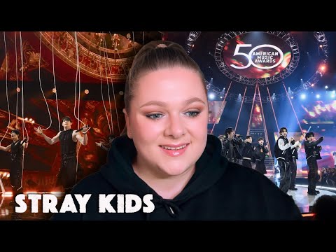 Stray Kids Perform 'Bye Bye Bye / Chk Chk Boom' AMAs 50th Anniversary Special | Reaction