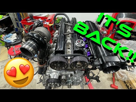 1000hp Supra Build | Part 13 | 2JZ Engine Assembly with Olsa Tools