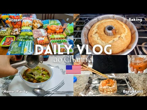 Day in my Life VLOG - Busy morning of Japanese mom - home cooking&baking - Lunch at friend's house♡