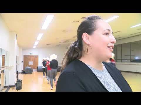 The Ballet Folklórico Ritmo y Sabor group at Bakersfield College