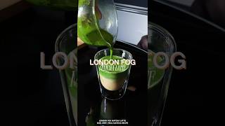 Viral London Fog Matcha Latte Recipe #matcha #matchalover