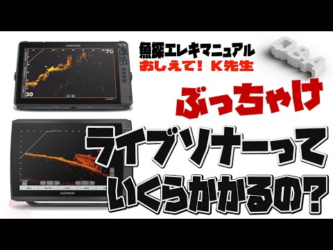 【Q＆A】教えてK先生★ぶっちゃけ　ライブソナーっていくらかかるの？【魚探エレキマニュアル】