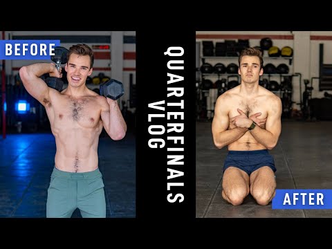 VLOG: I got demolished doing the CrossFit Quarterfinal Workouts