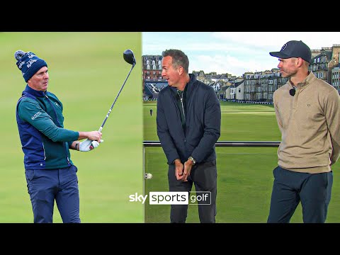 James Anderson and Michael Vaughan on why cricketers LOVE golf