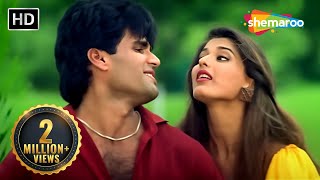 Aankhon Mein Base Ho Tum (HD) | Abhijeet, Alka Yagnik | Takkar(1995) | Suniel Shetty | Sonali Bendre