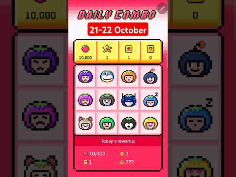 21-22 October Tomarket Daily Combo ✅ | Tomarket Combo Today | Tomarket Daily Combo Today 21 October