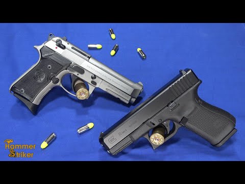 Beretta 92 FS Compact Inox vs Glock 19 Gen 5