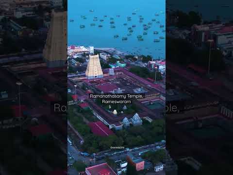 Ramanathasamy Temple, Rameswaram #rameswaram #hinduism #shortsindia #sankalpjenashorts #chaardhaam