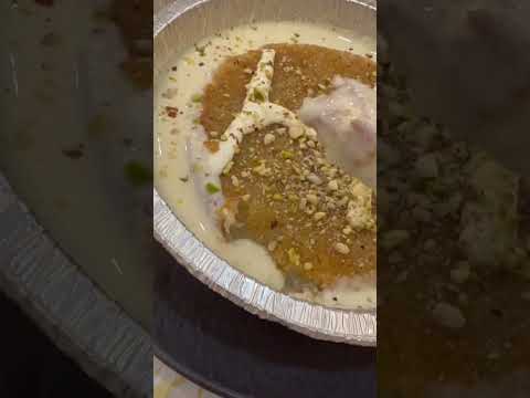 Best kunafa in karachi pakistan turkish food arabif food dessert #food #foodie #love