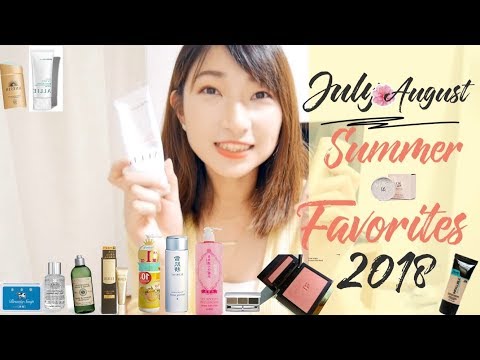 7月8月夏天爱用品|Summer Favorites 2018|干皮夏季护肤化妆品日用品|日本药妆|防晒|资生堂|黛珂|欧舒丹|购物分享|种草