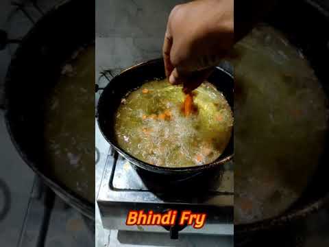 #shorts #Bhindi fry #bendakayacurry #ladies finger fry