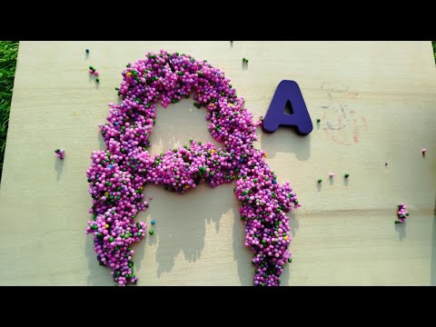 how to make letter a with clay, Let's Make Letters from A to z with Play Doh, abcd, abc letters