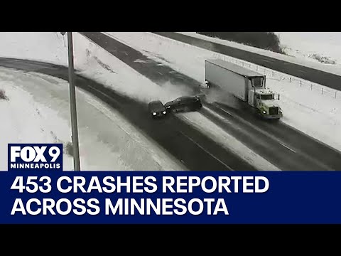 Crash compilation: 1st big snowstorm of the season