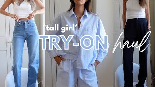 *try-on* haul | Djerf Avenue (tall sizing + honest review)