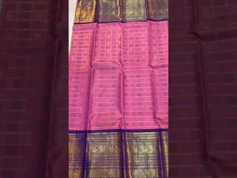 Kanjivaram woven exclusive classic and Rich *VATHUVAI* silk saree