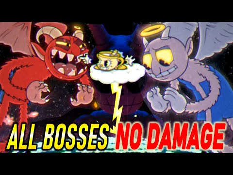 Cuphead: The Delicious Last Course (ALL BOSSES - NO DAMAGE) DLC - 4k 60fps