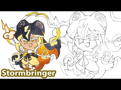 How to draw Stormbringer | Cookie Run Kingdom