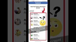 how to open facebook account without password and email address 2022 #facebook #shorts #shortsfeed