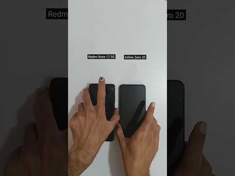 Redmi note 12 5G vs Infinix Zero 20 Booting Test Comparison #shorts #viral #youtubeshorts #redmi