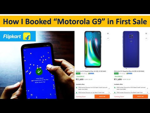 Moto G9 Order | How I Booked Motorola G9 in First Sale on 31st Aug | Live Recording | Flipkart