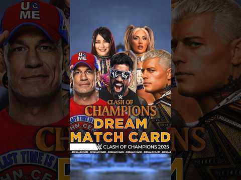 Clash of Champions 2025 - Dream Match Card #ClashofChampions #Bevelock #WWE #Shorts