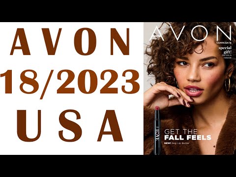 CATALOG  AVON  CAMPAIGN  18  / 2023  USA