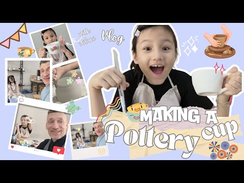 DIY Pottery Cup: Ailani's Fun Pottery Making Sessions! 🎨👐