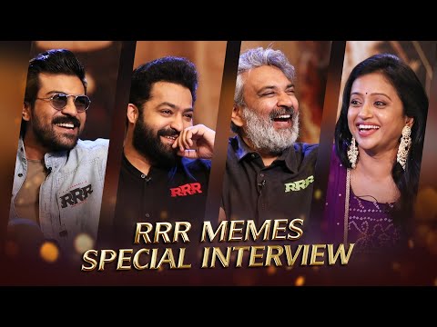 RRR MEMES special Interview with Suma | #RRRonMarch25th