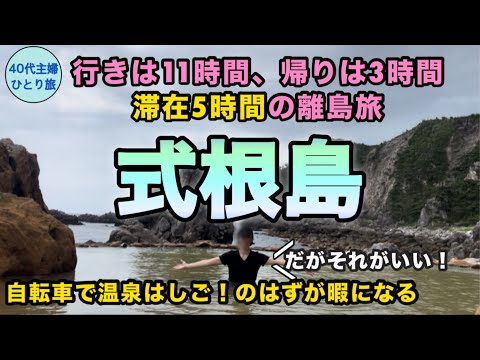 【女ひとり東京離島旅】船動画を編集していたら船に乗りたくなった【野温泉を探せ】#0泊2日 #さるびあ丸